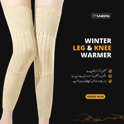 Winter Leg Warmers – Knee Comfort Warmer